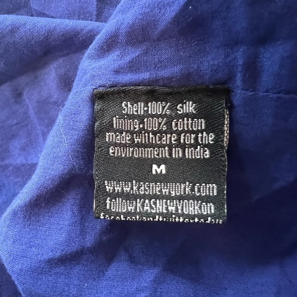 KAS NEW YORK Off Shoulder Tropical Asymmetrical Scarf Handkerchief Top Large - Picture 3 of 7